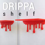 3D Shook Drippa Mini Shelf | Multiple Colors | Wall Mounted | Floating Shelf - LV3DPrinting