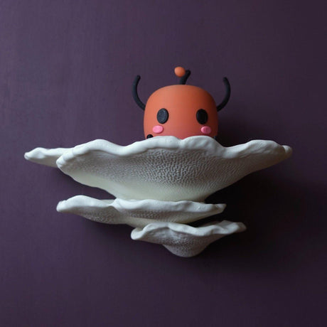 Gazzaladra Wall Shelf Gibbosa Fungus for Party, Living Room, Bedroom - LV3DPrinting