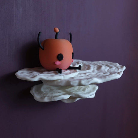 Gazzaladra Wall Shelf Gibbosa Fungus for Party, Living Room, Bedroom - LV3DPrinting