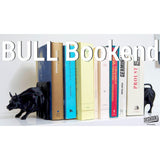 3D Shook The Bull Bookend | Home - Office | Housewarming Gift | Customizable Colors- 3D Printed - LV3DPrinting
