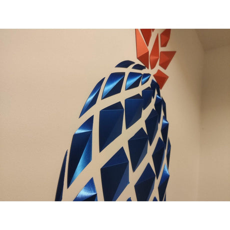 DGEmily Geometric Pineapple Wall Art | Home Decor | Gift Idea | Polygon | Wall Decor | Custom sizes! | Any Color! | Material Types! - LV3DPrinting