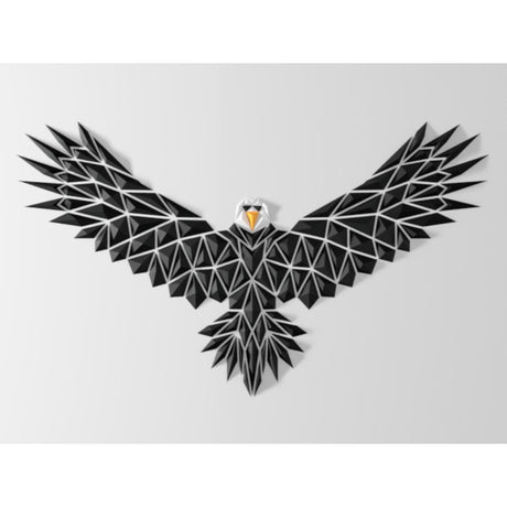 DGEmily Eagle Wall Art | Home Decor | Gift Idea | Polygon | Wall Decor | Custom sizes! | Any Color! | Material Types! - LV3DPrinting