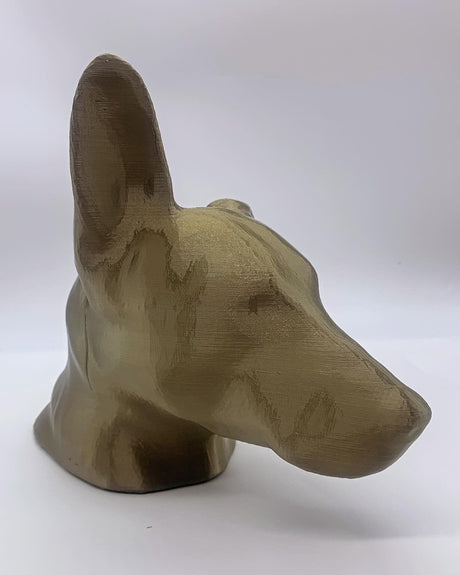 LV 3D Custom Pet Head Vase | Personalized Dog or Cat Planter | 3D Printed Pet Decor | Fun Animal Gift | Home Decor - LV3DPrinting
