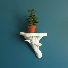 Gazzaladra Unique Wall shelf Interior Decor “Oyster Fungus” for Party, Living Room, Bedroom - LV3DPrinting
