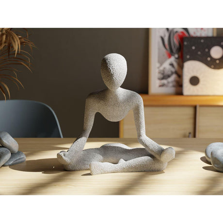 Collecticraft Nobody Medito Sculpture in Mid Air | Namaste Gifts | Yoga Gifts | Yogi Gifta | Relaxation Gift | Meditation Gifts | ANY SIZE! - LV3DPrinting