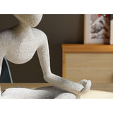 Collecticraft Nobody Medito Sculpture in Mid Air | Namaste Gifts | Yoga Gifts | Yogi Gifta | Relaxation Gift | Meditation Gifts | ANY SIZE! - LV3DPrinting