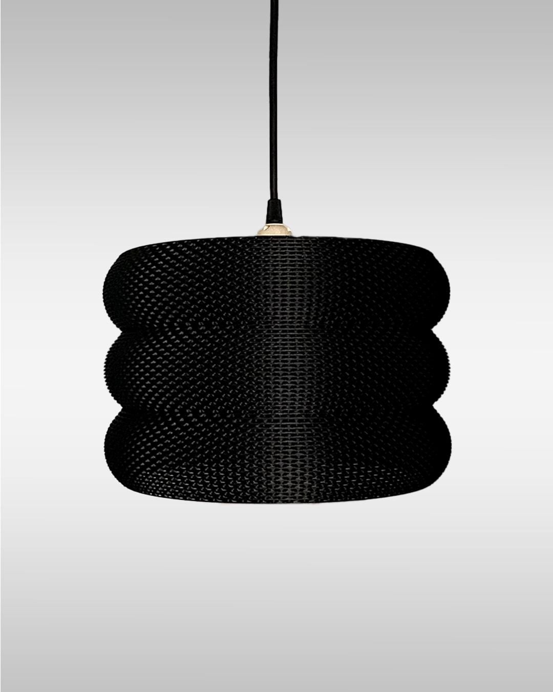 Lunfardo Mara Ripplemesh Lamp Shade | Home Decor | Gift Idea | Geometric | Pendant Lighting - LV3DPrinting