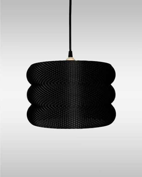 Lunfardo Mara Ripplemesh Lamp Shade | Home Decor | Gift Idea | Geometric | Pendant Lighting - LV3DPrinting