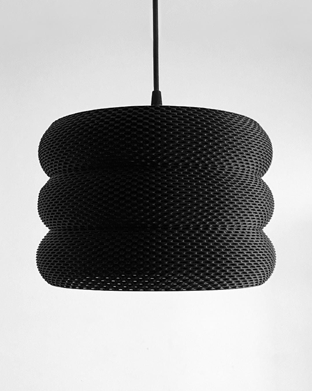 Lunfardo Mara Ripplemesh Lamp Shade | Home Decor | Gift Idea | Geometric | Pendant Lighting - LV3DPrinting