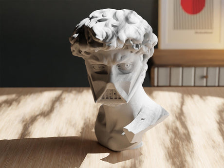 Collecticraft Darth David  | Custom | Statue | Multiple Colors | Table decoration | Art & Artwork | ANY SIZE! - LV3DPrinting
