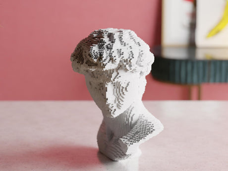 Collecticraft David Pixel  | Custom | Statue | Multiple Colors | Table decoration | Art & Artwork | ANY SIZE! - LV3DPrinting