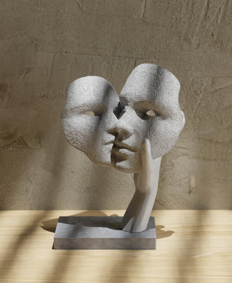 Collecticraft No Faces  | Custom | Statue | Multiple Colors | Table decoration | Art & Artwork | ANY SIZE! - LV3DPrinting