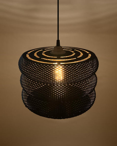 Lunfardo Mara Ripplemesh Lamp Shade | Home Decor | Gift Idea | Geometric | Pendant Lighting - LV3DPrinting