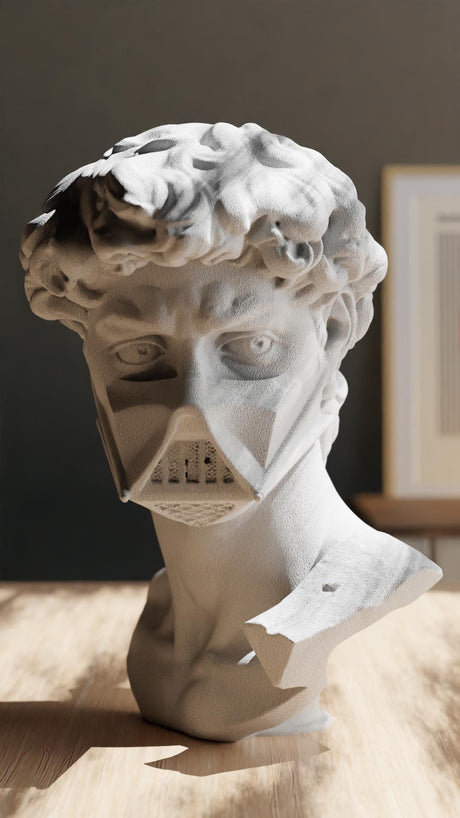 Collecticraft Darth David  | Custom | Statue | Multiple Colors | Table decoration | Art & Artwork | ANY SIZE! - LV3DPrinting