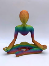 Collecticraft Nobody Medito Sculpture in Mid Air | Namaste Gifts | Yoga Gifts | Yogi Gifta | Relaxation Gift | Meditation Gifts | ANY SIZE! - LV3DPrinting