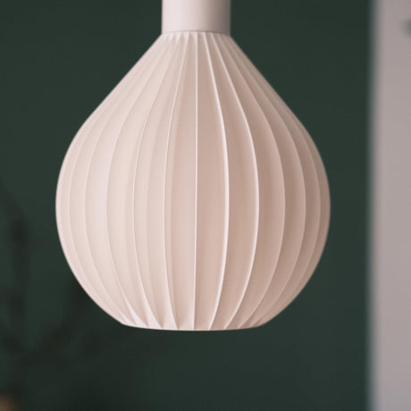 Martin Zampach Drop Line Lamp Shade | Home Decor | Gift Idea | Geometric | Pendant Lighting - LV3DPrinting