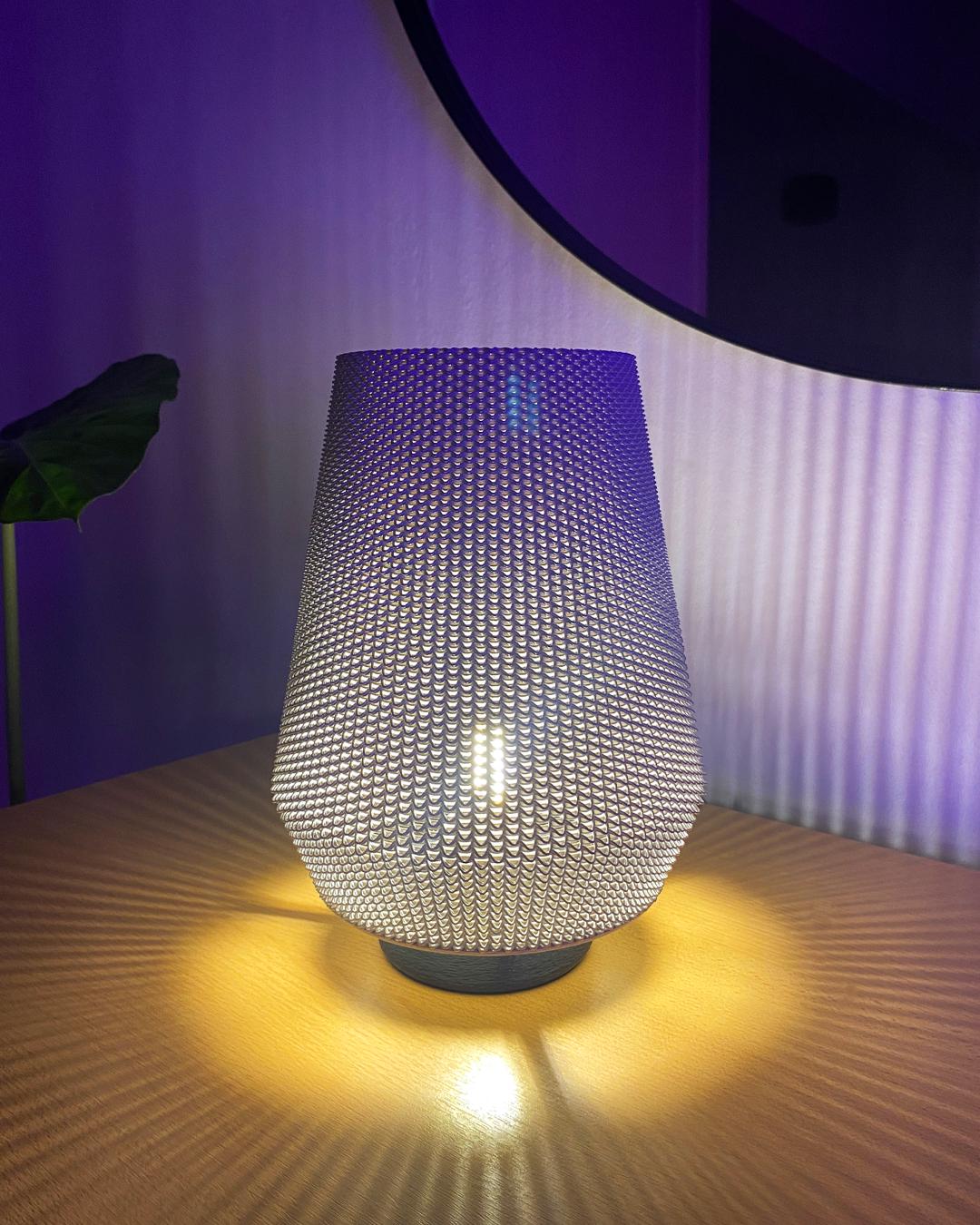 Lunfardo Marga Multishade Table Lamp or Pedant Lamp | Home Decor | Gift Idea | Geometric | Pendant Lighting - LV3DPrinting