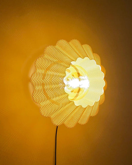 Lunfardo Sol Wall Lamp | Home Decor | Gift Idea | Geometric - LV3DPrinting