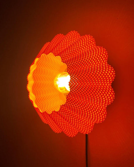 Lunfardo Sol Wall Lamp | Home Decor | Gift Idea | Geometric - LV3DPrinting