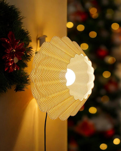 Lunfardo Sol Wall Lamp | Home Decor | Gift Idea | Geometric - LV3DPrinting