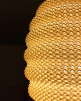 Daira Lamp Shade Ripple Mesh | Home Decor | Gift Idea | Geometric | Pendant Lighting - LV3DPrinting