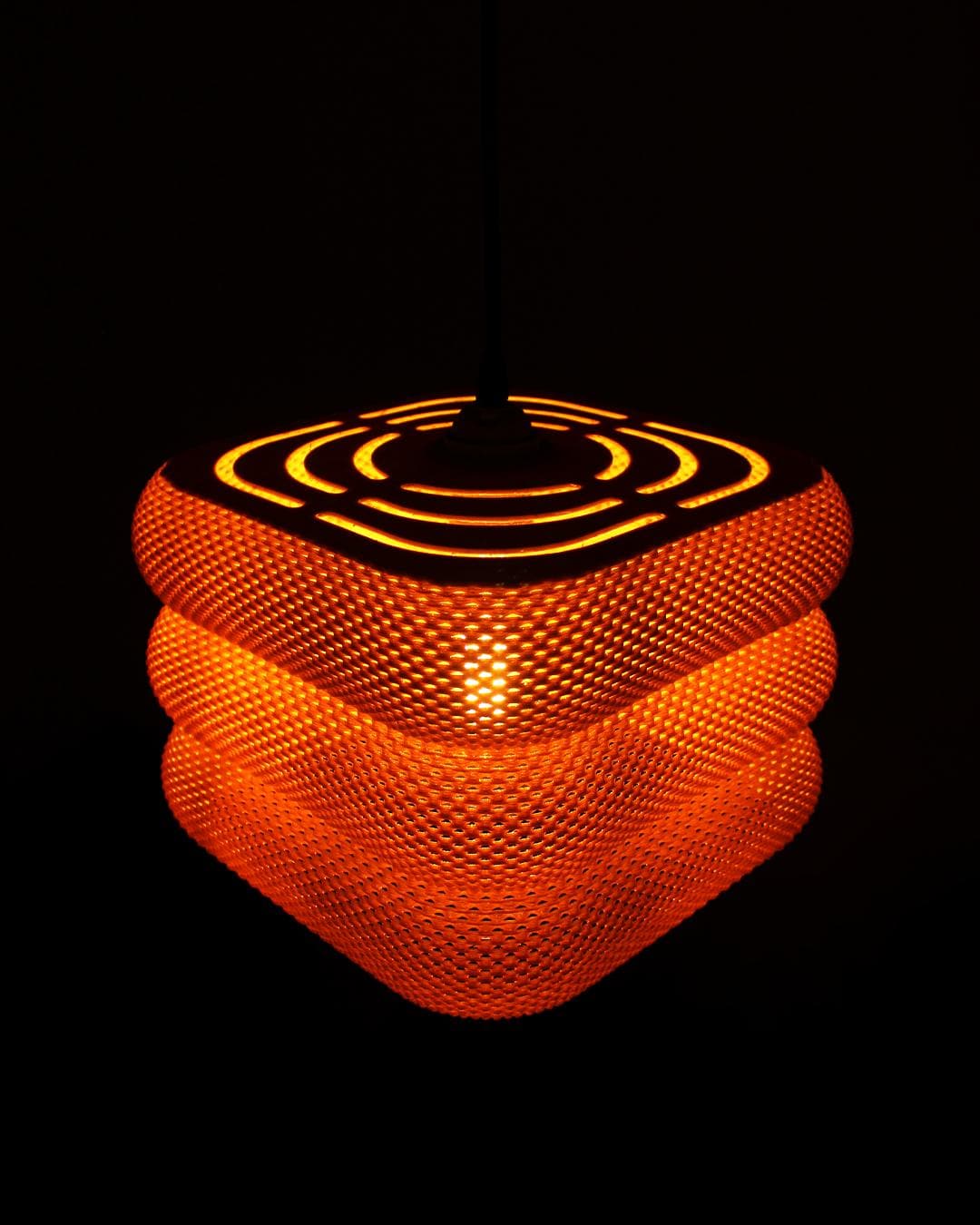 Lunfardo Clara Pendant Lamp Shade | Home Decor | Gift Idea | Geometric | Pendant Lighting - LV3DPrinting
