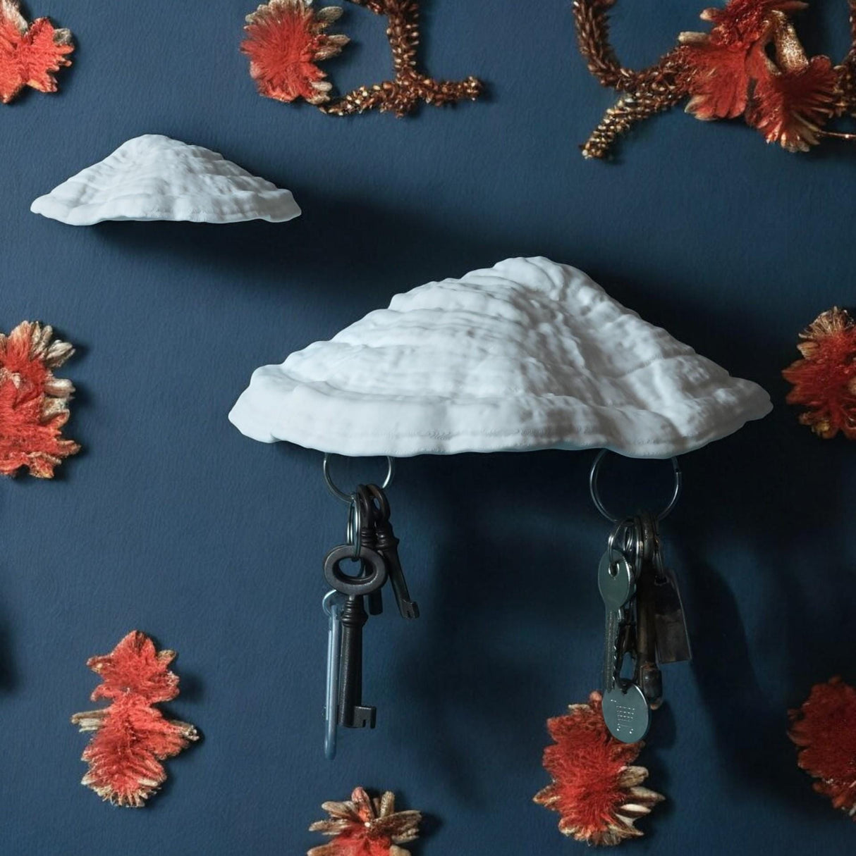 Gazzaladra Carnosum Fungus Magnetic Key Holder for Party, Living Room, Bedroom - LV3DPrinting