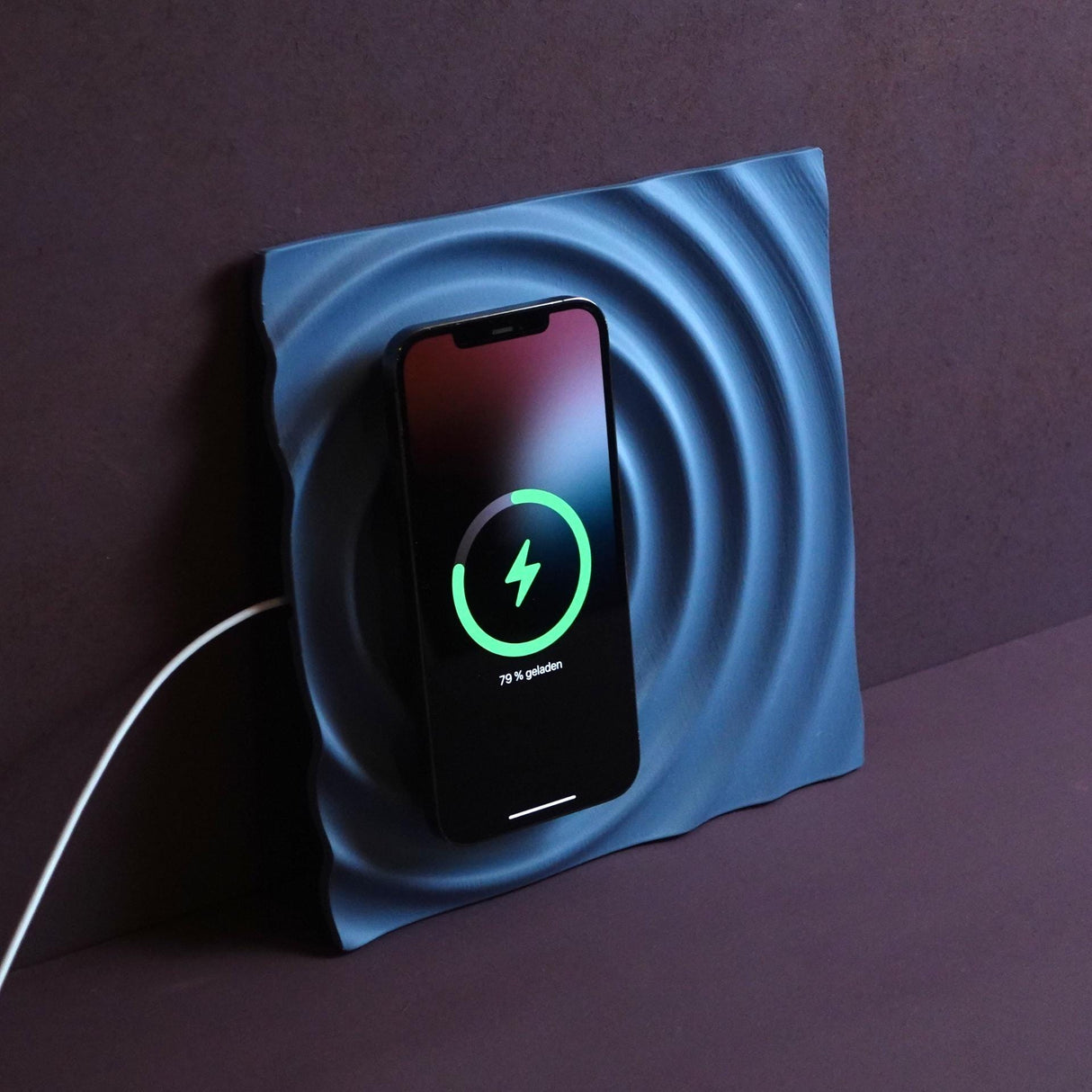 Gazzaladra Mag Safe Tray Water Drop l Decor | Phone Charger | Decorative Plate | Custom - LV3DPrinting