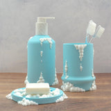 Gazzaladra Bubbles 3-Piece Bathroom Accessory Set | Soap Dispenser | Soap Dish | Toothbrush Holder | ANY COLOR! - LV3DPrinting