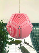 3DPPA Slatted Dodecahedron Assy Lamp Shade | Home Decor | Gift Idea | Geometric | Pendant Lighting - LV3DPrinting
