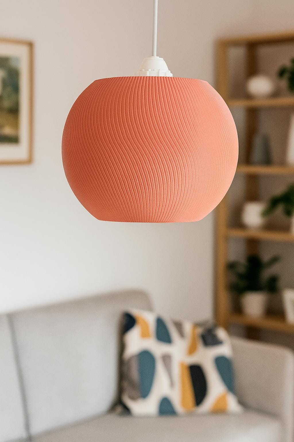 3DPPA Bubble Gum Lamp Shade | Home Decor | Gift Idea | Geometric | Pendant Lighting - LV3DPrinting