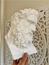 CollectiCraft Hercules Sculptural Vase, Greek Mythology Bust Vase, Classical Art Home Decor - LV3DPrinting