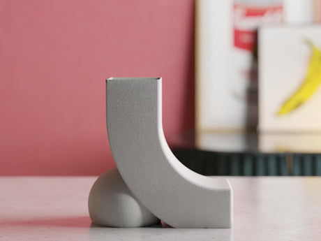 Collecticraft Wabi Sabi Vase – Modern Organic Decor for Weddings, Dining Table, Living Room and Bedroom | Textured Minimalist Vase - LV3DPrinting