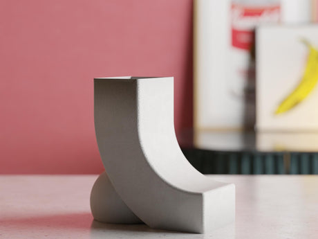 Collecticraft Wabi Sabi Vase – Modern Organic Decor for Weddings, Dining Table, Living Room and Bedroom | Textured Minimalist Vase - LV3DPrinting