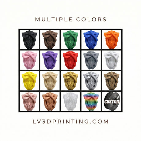 LV 3D Medusa Vase | Modern Classical Sculpture Flower Vase | Artistic Statue Planter | Mythology Home Decor | Custom Sizes Available - LV3DPrinting