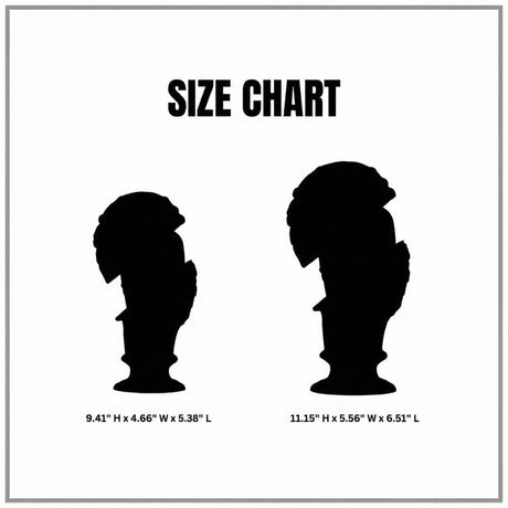 Collecticraft Zeus Head Sculpture | Custom | Statue | Multiple Colors | Table decoration | Art & Artwork | ANY SIZE! - LV3DPrinting