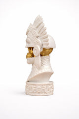 LV 3D Aztec-Inspired Abstract Head Sculpture | Modern Sculptural Bust | Custom Sizes & Colors - LV3DPrinting