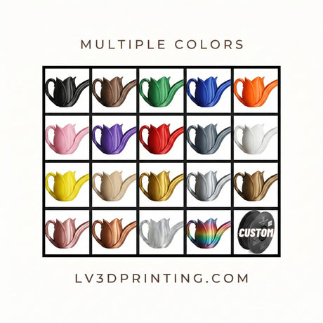 IN-House Floral Watering Can & Outdoor Watering Can, Gifts for Her, Garden Gifts, Garden Accessories, Gardening Gift - LV3DPrinting