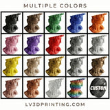 CollectiCraft David Wave Vase, Modern Classical Sculpture Vase, Textured Artistic Flower Vase Decor - LV3DPrinting