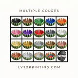 LV 3D Watermelon Bowl l Decor | Tableware | Decorative Bowl | Fruit Bowl - LV3DPrinting