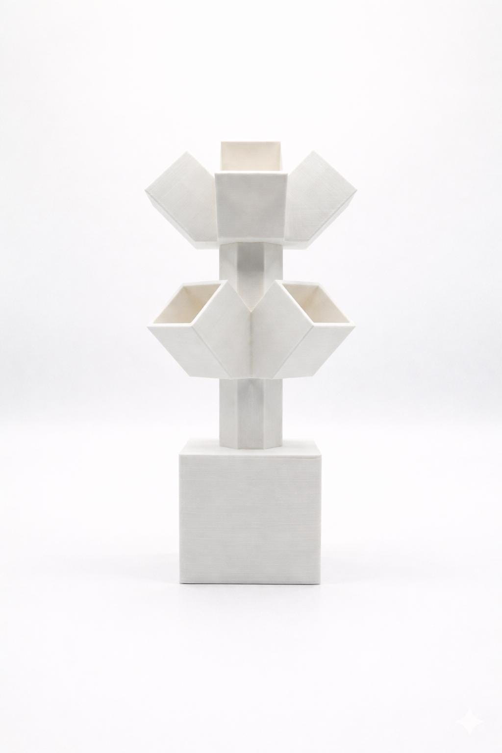 LV 3D Mini Stackable Hydroponic System | Desktop Indoor Garden | 3D Printed Hydroponic Planter | Modern Plant Grow Kit - LV3DPrinting