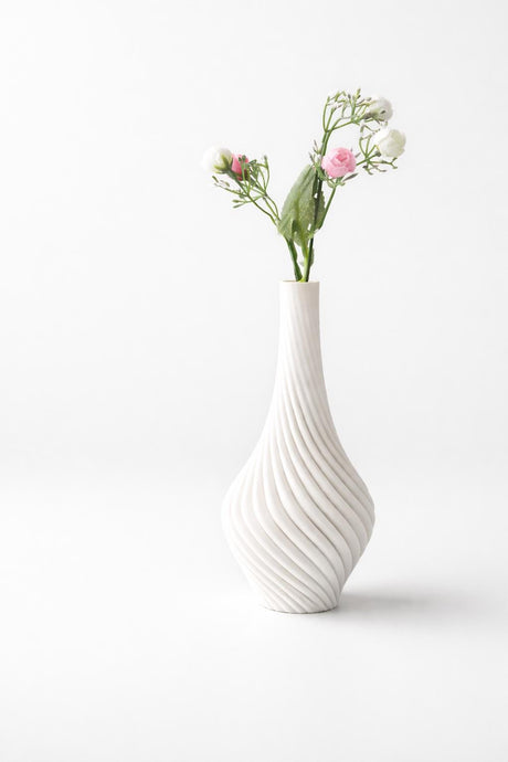 3D Shook Barbamama Twisted Vase Decor for Weddings, Dinner Table, Party, Living Room, Bedroom | Any Size and Any Color - LV3DPrinting