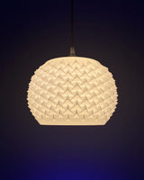 Pinn Pendant Lampshade – Modern 3D Printed Ceiling Light Shade for Dining Room, Living Room & Bedroom – Custom Colors - LV3DPrinting