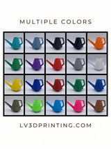 Gazzaladra Modern Indoor & Outdoor Watering Can, Gifts for Her, Garden Gifts, Garden Accessories, Gardening Gift - LV3DPrinting