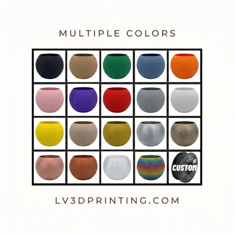 3DPPA Bubble Gum Lamp Shade | Home Decor | Gift Idea | Geometric | Pendant Lighting - LV3DPrinting