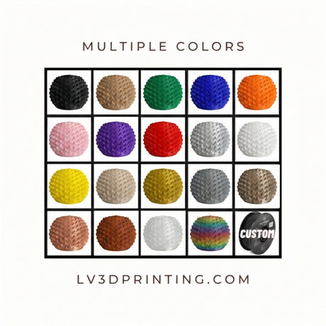 Pinn Pendant Lampshade – Modern 3D Printed Ceiling Light Shade for Dining Room, Living Room & Bedroom – Custom Colors - LV3DPrinting