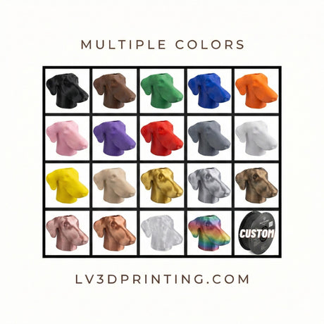 LV 3D Custom Pet Head Vase | Personalized Dog or Cat Planter | 3D Printed Pet Decor | Fun Animal Gift | Home Decor - LV3DPrinting