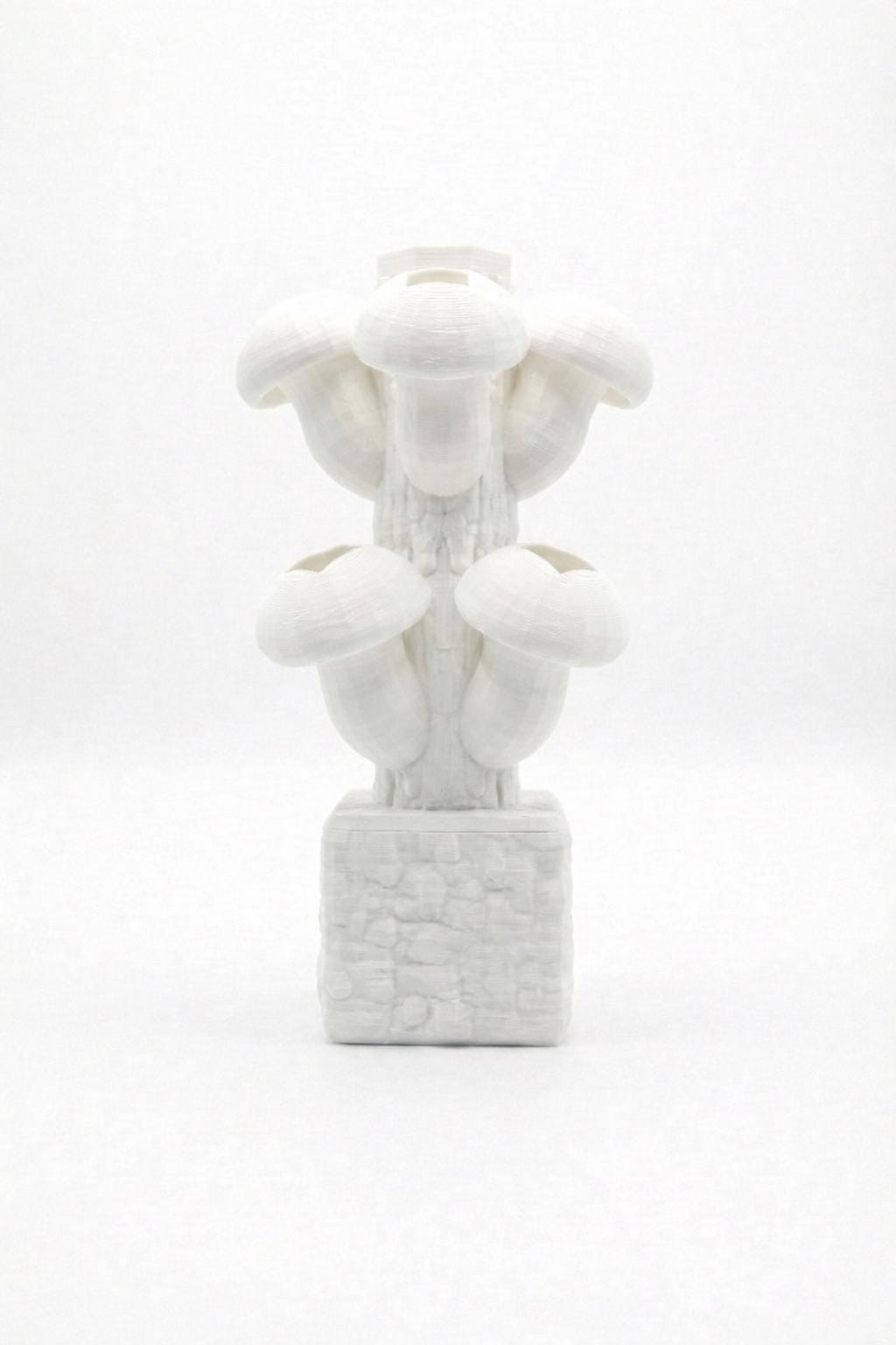 LV 3D Mini Stackable Hydroponic Mushroom System | Desktop Indoor Garden | 3D Printed Hydroponic Planter | Modern Herb Grow Kit - LV3DPrinting