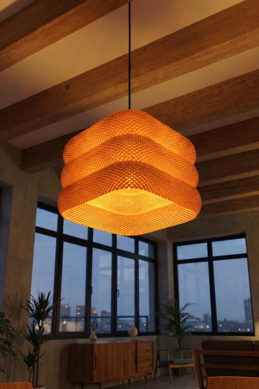 Lunfardo Clara Pendant Lamp Shade | Home Decor | Gift Idea | Geometric | Pendant Lighting - LV3DPrinting