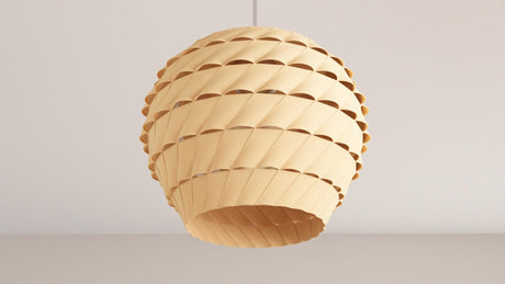 3DPPA Syko Geometric Lamp Shade | 3D Printed Pendant Light Cover | Modern E27 Lampshade | Ceiling Lighting Decor | Home Gift - LV3DPrinting
